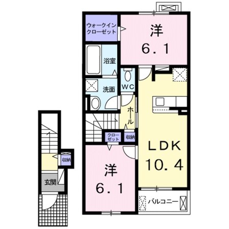 スリービーク吹上の物件間取画像